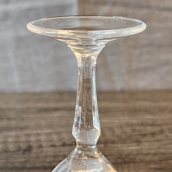 Vintage Cristal D'arques Durand Washington Claret Wine Glasses Set of 2 Clear - Picture 6 of 12